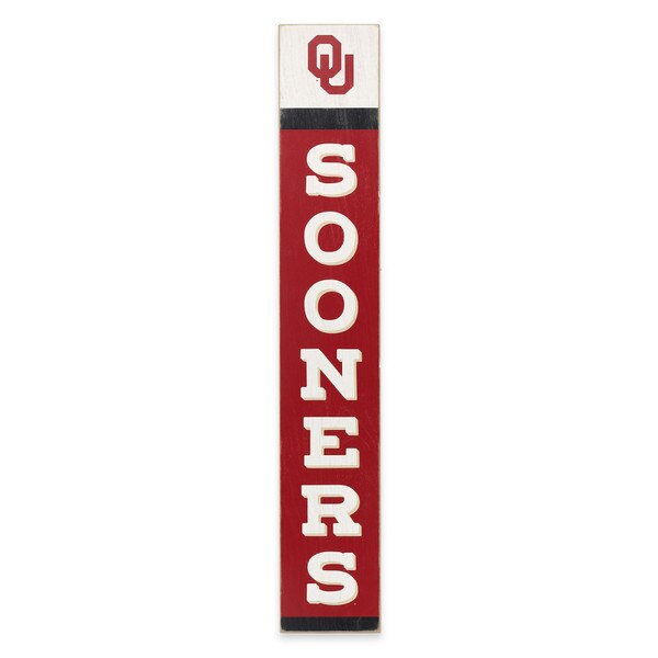 University of Oklahoma Vertical Wood Wall Decor Open Road Brands